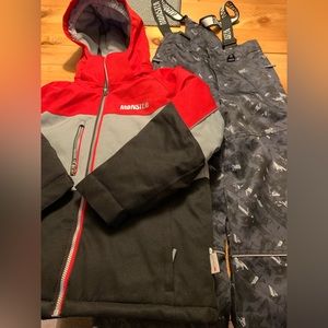 Boys size 8 Monster snowsuit - brand new no tags